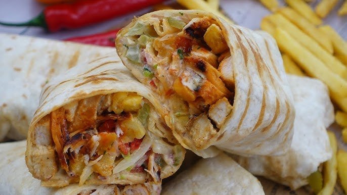 Perfect chicken shawarma